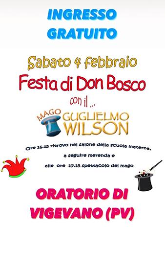 Mago Wilson animazione a Torino e Milano